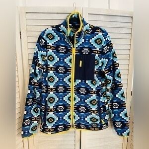 Wesc Aztec-Print Fleece Zip Up Jacket NWOT Men’s Size L